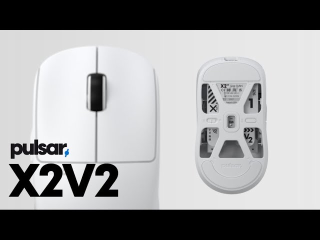 X2V2 Gaming Mouse - Same Shape Completely revamped - Pulsar Gaming Gears ®