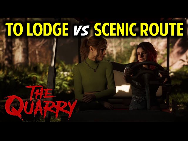 [Chapter 1] Back to Lodge or Scenic Route | The Quarry (Choices & Outcomes)