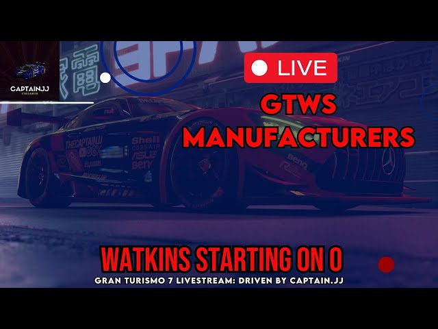Gran Turismo 7: GTWS Manufacturers Watkins Glen - Live Gameplay Stream