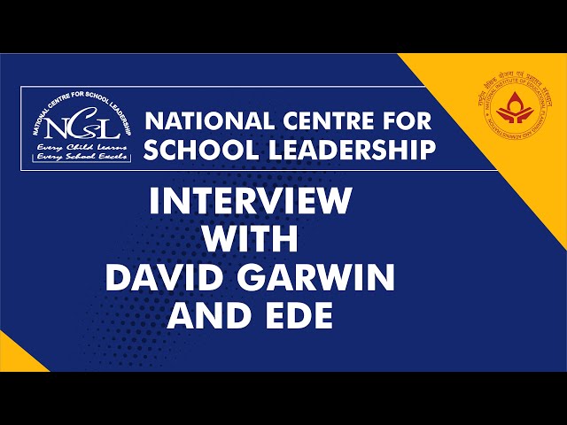 NCSL: Interview with David Garwin and Ede
