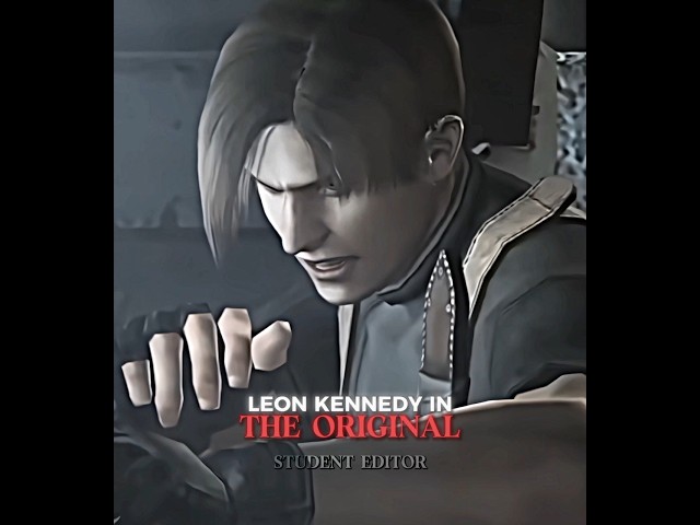 Leon Kennedy Original Vs Remake🔥 || Resident Evil 4 #shorts