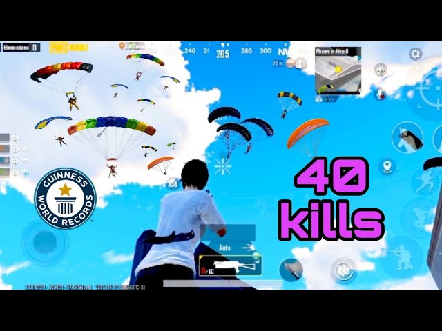 Fast landing 40 kills world record #pubgmobile#foryou