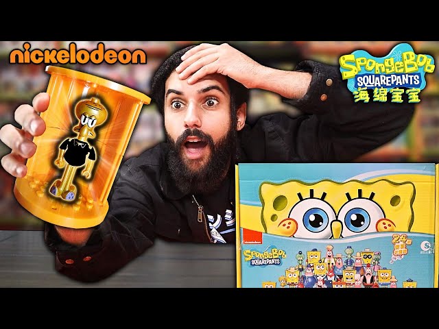 These Golden Spongebob Figures Can Only Be Found In Asia.. Hunting For GRAIL Lost Squidward