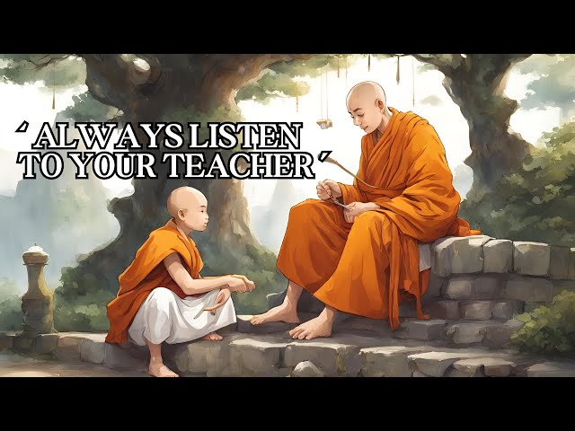 Zen story on 'Always listen to your TEACHER' #story