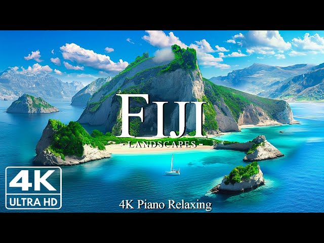 Fiji 4K - Spectacle of Crystal Clear Waters and Tropical Paradise - 4K Video HD
