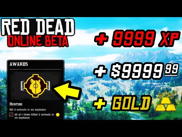 FASTEST XP AND MONEY GLITCH in Red Dead Online! Easy XP and Money Tips in RDR2 Online!
