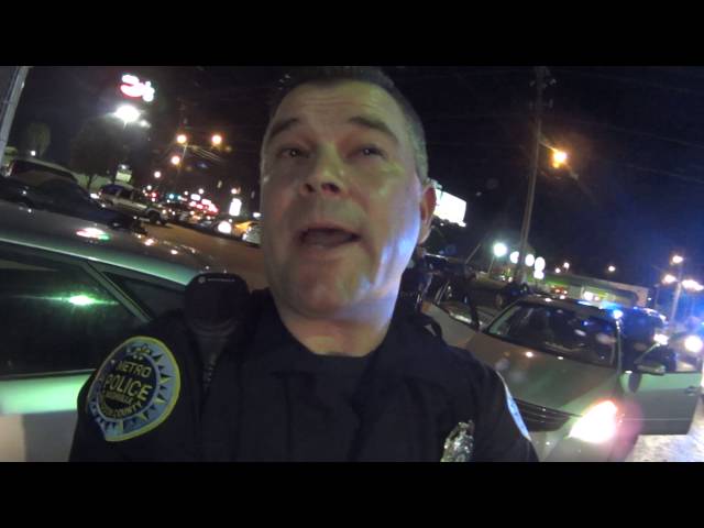 Best way to deal with cops video camera and lawyer papers in hand!