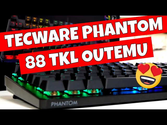 Tecware Phantom 87 Or 88 RGB TKL OUTEMU Mechanical Keyboard With Sound Tests