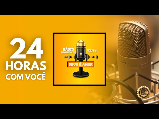 IPDA AO VIVO | Rádio Deus é Amor de Brasília | 92,9 FM | 24h Online