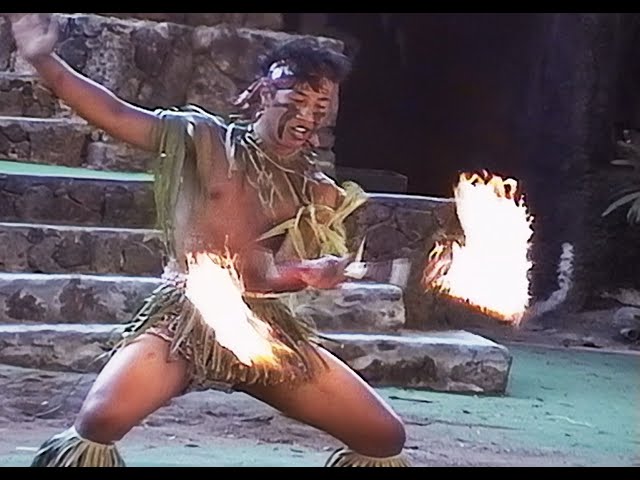 Fireknife Dance Polynesian Cultural Center Hawaii 1995