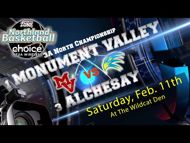 Northland Basketball Girls - No. 1 Seed Monument Valley vs No. 3 Alchesay - 3A North Reg Tourney '23