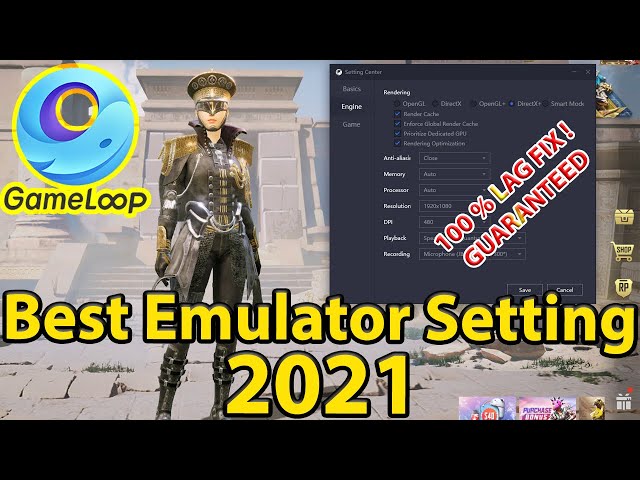 Gameloop Best Setting for Low End PC Pubg Mobile Emulator