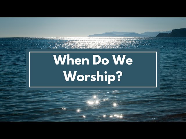 Gyle Smith | When Do We Worship? | (10am) 9.17.23 (Livestream)