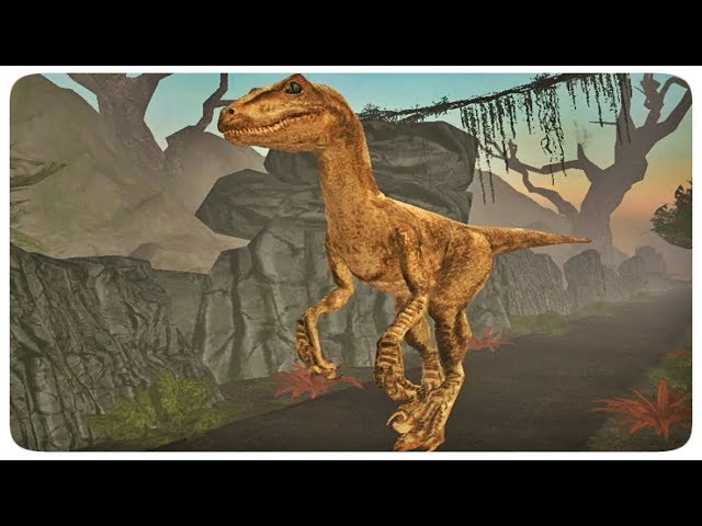 Dinosaurs 3D Simulation 2019, Velociraptor 3D destruye , Gameplays Android and IOS