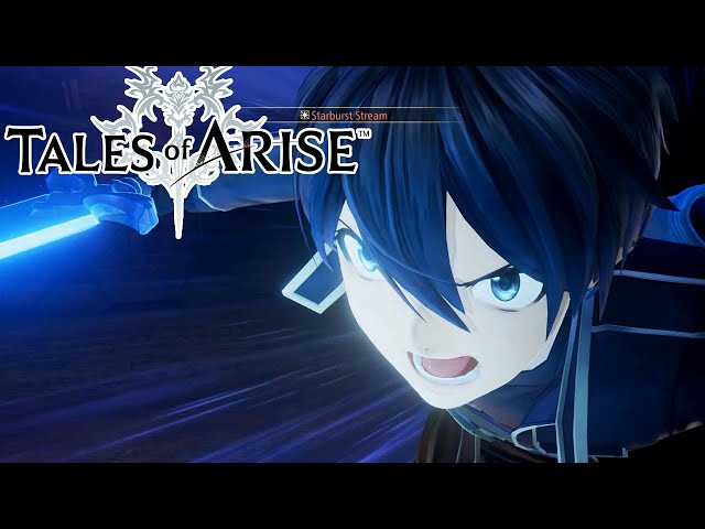 Tales of Arise - Kirito and Asuna DLC Boss Fight (SAO Crossover) [テイルズオブアライズ X SAO]