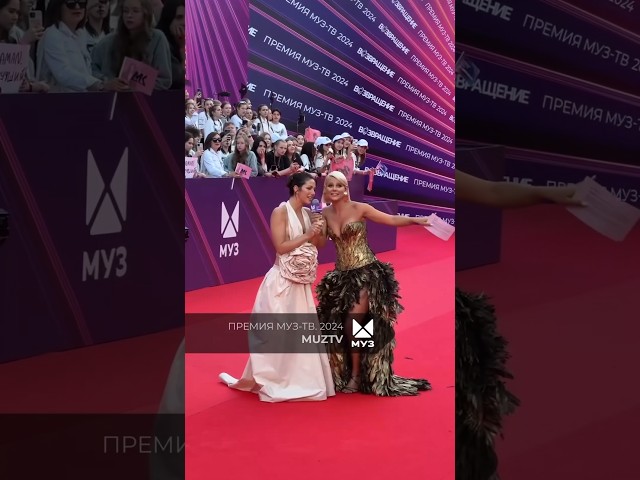 Нюша поет вживую песню «Цунами» | Премия МУЗ-ТВ 2024 #нюша