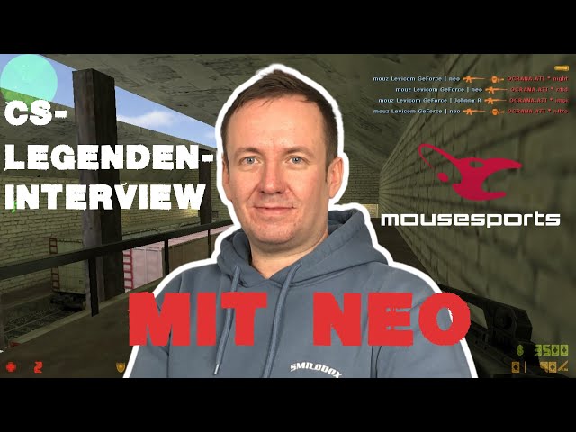 CS-Legenden-Interview: Michael "neo" Mitrega (mousesports, a-Losers, Counter-Strike 1.6, CS2)