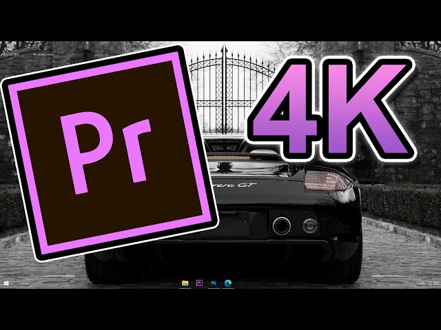 How To IMPORT and EXPORT 4K Video in Adobe Premiere Pro 2021 !  *EASY*