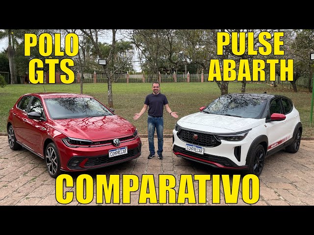 Comparativo: Polo GTS x Pulse Abarth - Qual é melhor?