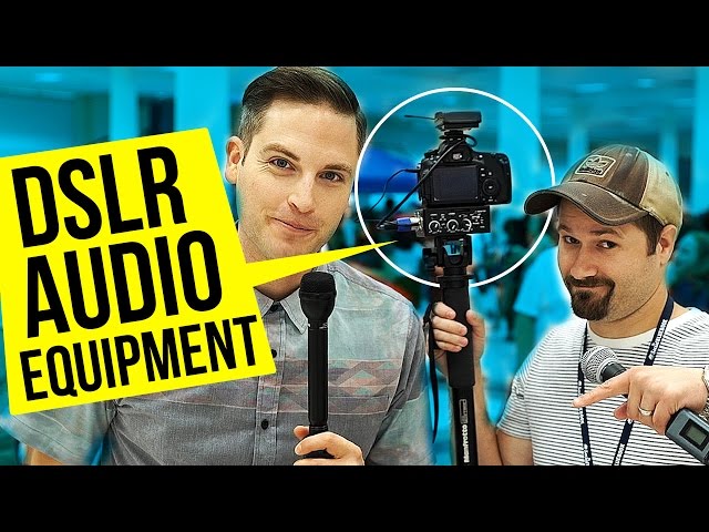 DSLR Audio Equipment For Interviews