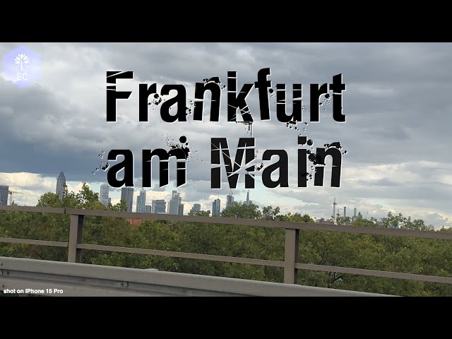 This is Frankfurt - Sopranos Edition - iPhone 15 Pro