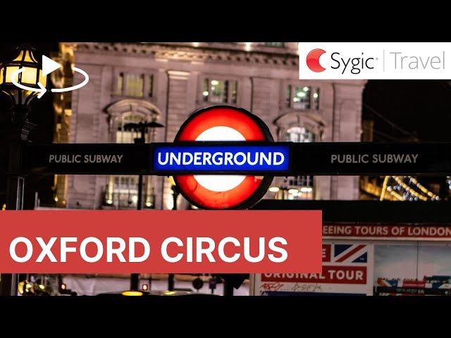 360 video: Oxford Circus, London, UK