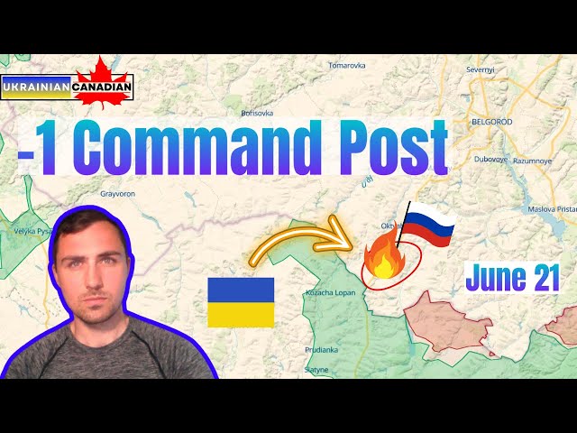 Russia-Ukraine War Update / June 23, 2024 / Ukraine Destroyed a Russian Command Post in Belgorod!