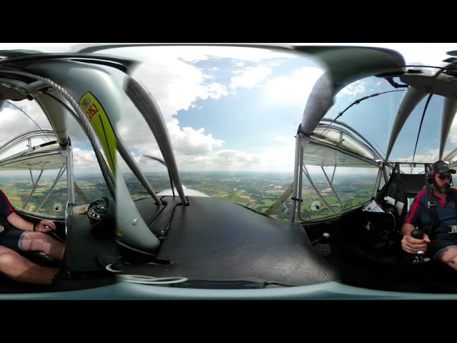 Arclid AIA to Darley Moor DM in a Skyranger Swift - Last flight Time Lapse