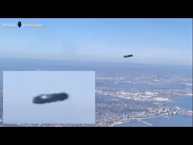 A cigar-shaped object recorded in flight over New York