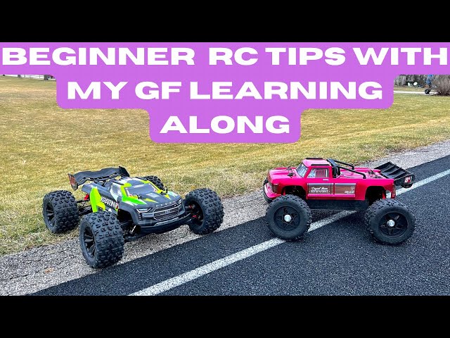 Arrma RC Jump Tips for Beginners! (Learn along with my girlfriend)