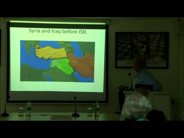Amb Rajendra Abhyankar talks on "Civil Wars in Syria and Iraq, ISIS and the ‘Caliphate’"