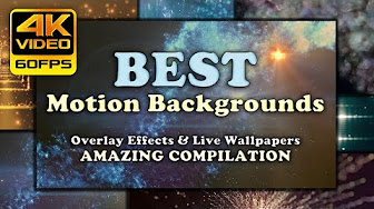 COOL 4K Animated Backgrounds COMPILATION ✪ Backdrops ✪ Backgrounds ✪ Animations