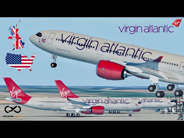 Infinite Flight GLOBAL 23.3: London (LHR) to Tampa (TPA) | Virgin Atlantic | Airbus A330-900neo