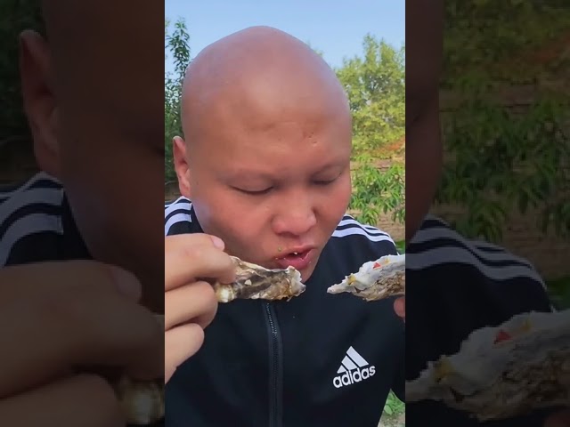 ASMR EATING OYSTERS
