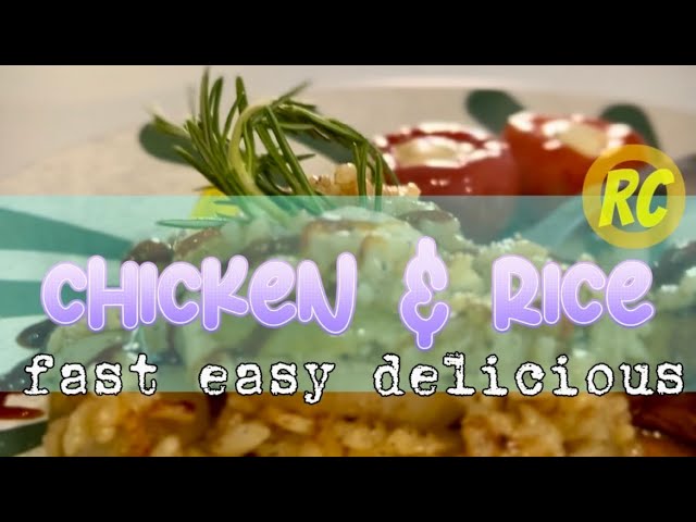 Chicken and rice easy recipe delicious meal