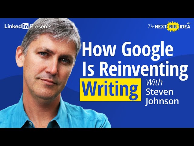 Steven Johnson Reveals the Incredible Power of NotebookLM for Writers