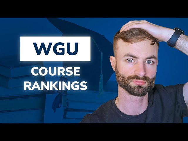 WGU Course Rankings - Top 20 Hardest WGU Courses!