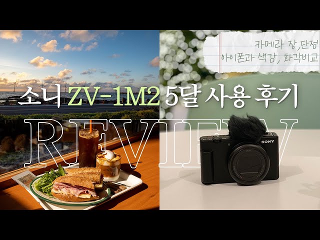 소니 ZV-1M2 5개월 사용 솔직후기 | 캐논 G7xmark3에서 바꾼 이유, 아이폰과 비교한 색감, 소프트스킨 비교, 브이로그 카메라, 리뷰 VLOG