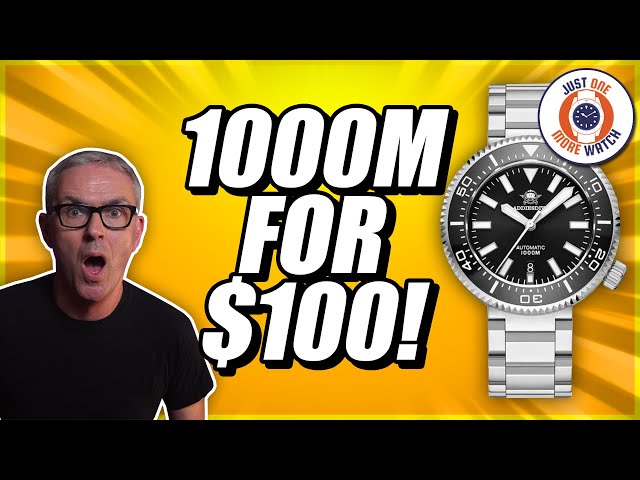 The World's Cheapest Deep Diver! 1000m For Well Under $100!