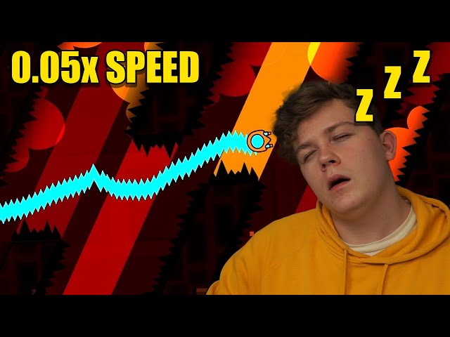 WORLDS SLOWEST CATACLYSM COMPLETION! (0.05x Speed!) // Geometry Dash