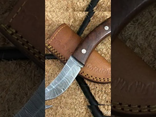 Premium Damascus Steel knives, with all of its stunning blade patterns