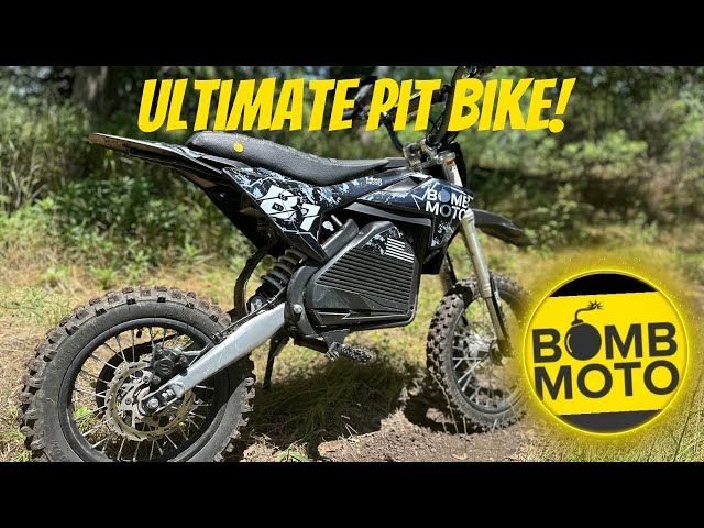 FIRST RIDE! The Bomb Moto B1- Ultimate Electric Pit Bike - 72 Volts, A Must Have For Any Rider!