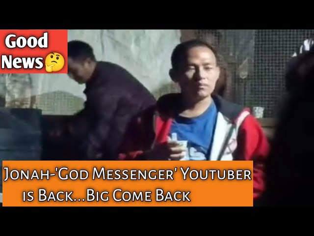 Mr.Jonah, A sensational Youtuber 'God Messenger' is BACK💪👀