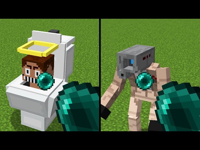 Skibidi Toilet all seasons Best Funny Minecraft Videos - Compilation #204