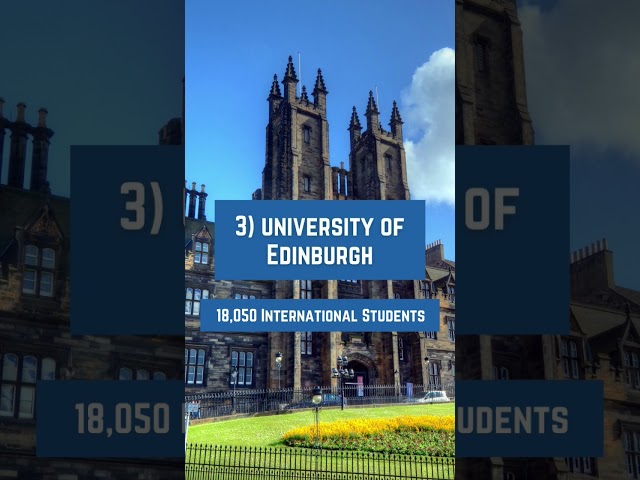 Top 5 UK Universities Most Popular With International Students #international