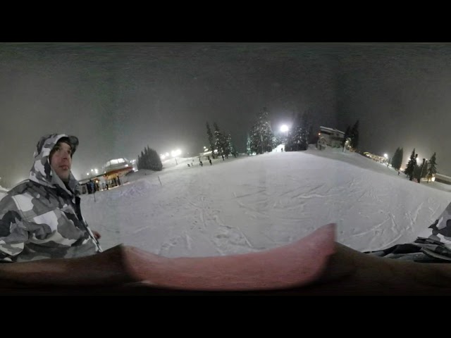 Stevens Pass Washington Ski Resort - On the bottom (360° video)