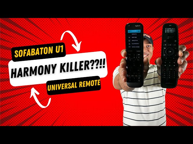 SofaBaton U1 Universal Remote! Complete Setup and REVIEW!