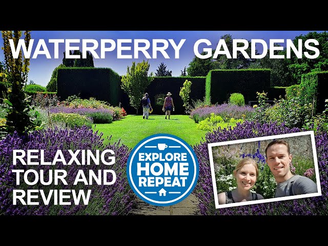 Waterperry Gardens Near Oxford | Full Tour & Day Out Review | UK Travel Vlog | Family Days Out UK