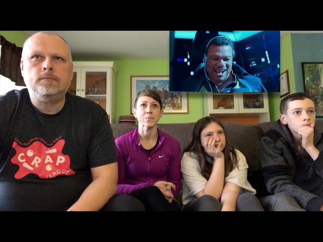 Star Wars: The Rise of Skywalker Teaser Trailer - Family Reaction Video and Commentary