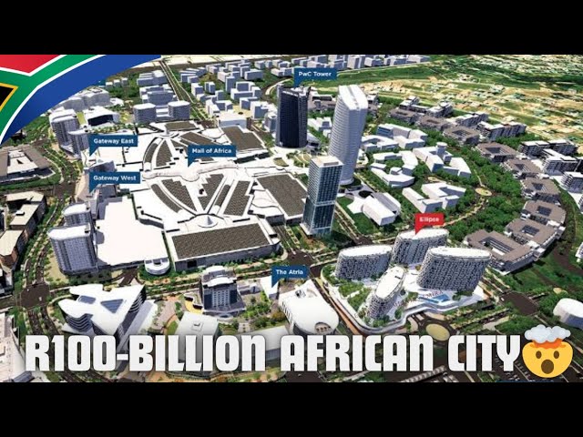 🇿🇦The Future Africa's Richest Square Mile- Waterfall City - Africa's Biggest City Project✔️